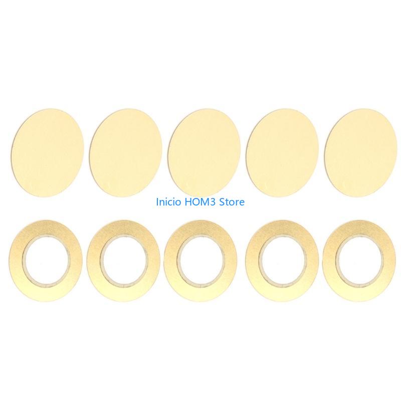 A5YD Pack Of 10 27mm Piezo Ceramic Buzzer Disc For Alarms And Timers Electronic Devices With High Sensitivity And Durability