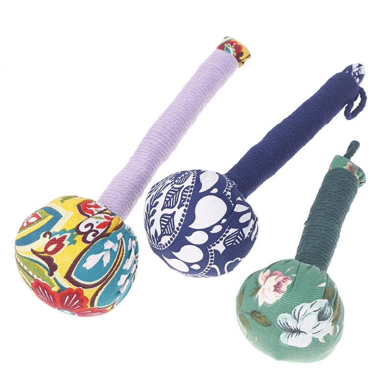 Entspannen Klopf Massage Werkzeug Wermut Kräuter Füllung Bequem Percussion Massager Hammer Kräuter Medizin Akupunkturpunkt