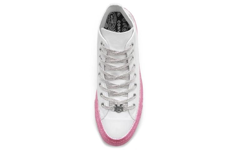 Men's Sneakers Converse Chuck Taylor All Star High Miley Cyrus White Pink