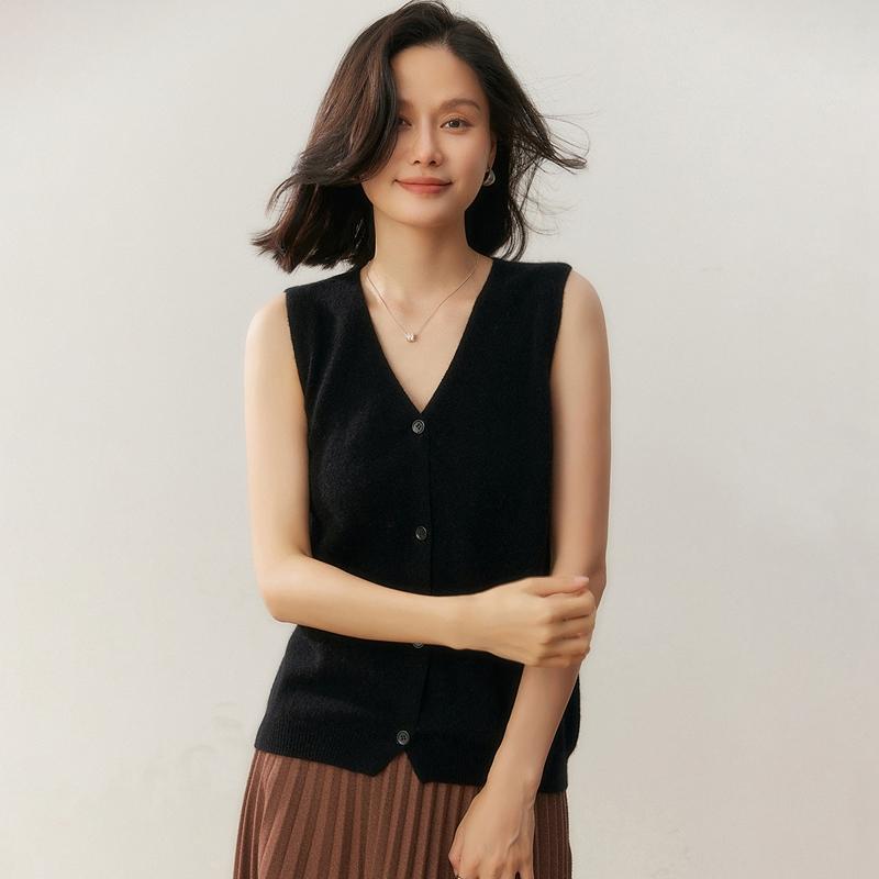 Qinghe 100% Pure Cashmere Women's Sweater - Ultra Soft Luxury Winter Pullover