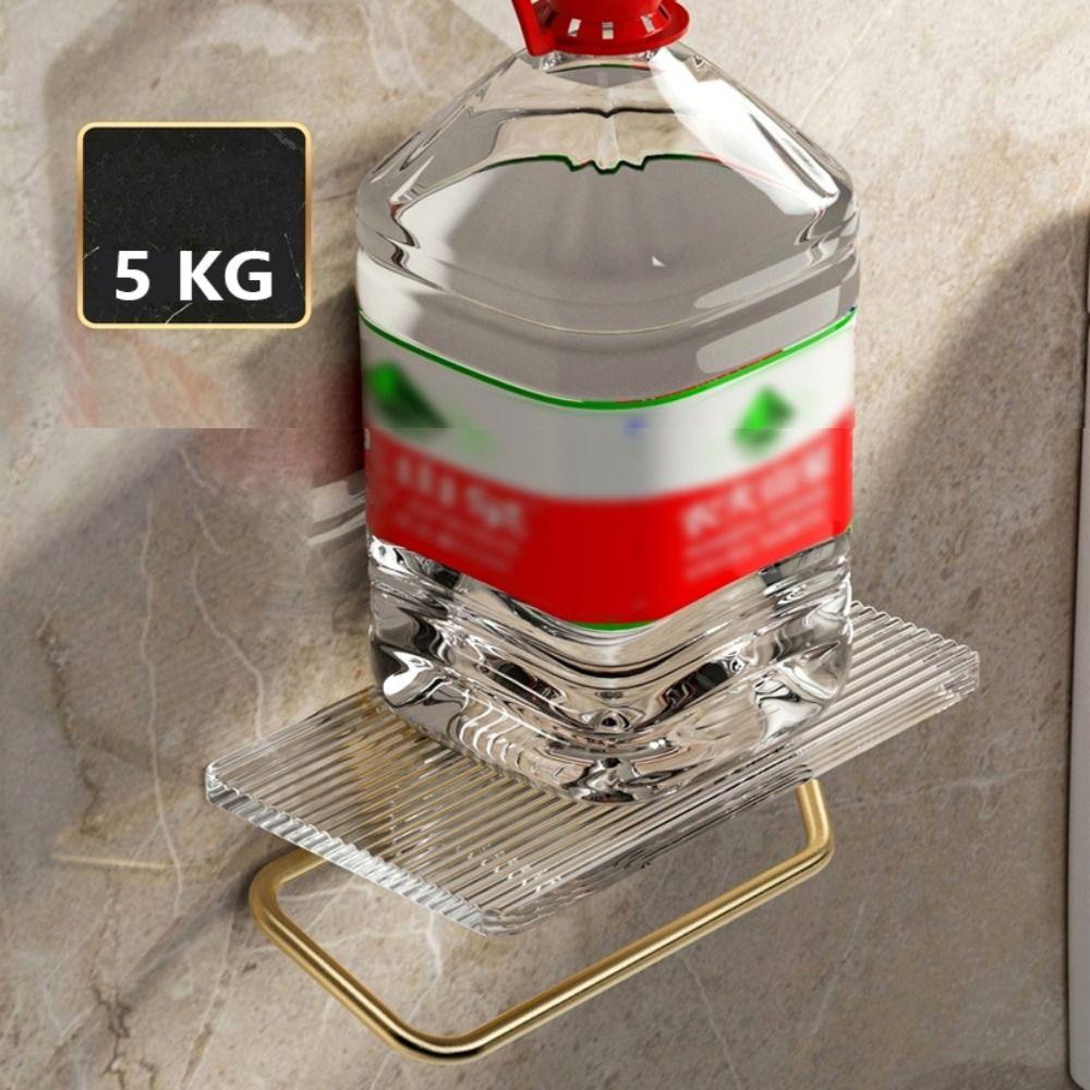 Porta-Papel Higiênico Sem Furos Acrílico Prateleira Rack de Armazenamento para Banheiro Banheiro