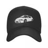 White 90s ME Sport Car Baseball Cap Fashionable Hard Hat Brand Man Cap Golf Caps For Men Women's