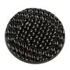 15-25mm Tkané Kovové Knoflíky Černozlaté Knoflíky na Oblečení Ručně Vyráběné Knoflíky na Košile Šicí Potřeby