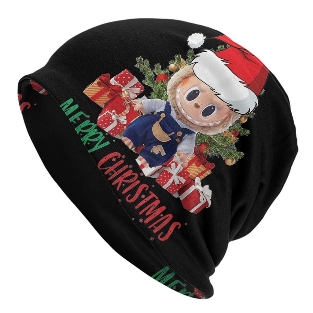 Cute Doll Monsters Bonnet Hats Hip Hop Outdoor Skullies Beanies Hat for Unisex Women Warm Dualuse Cap