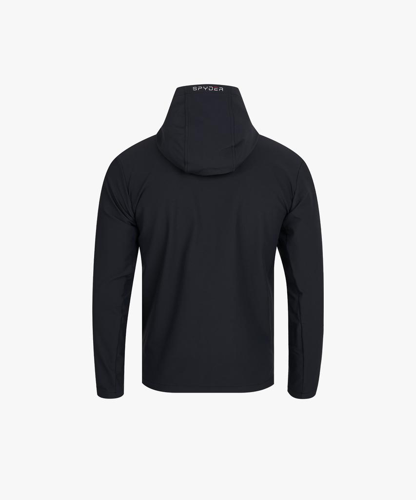 Spyder Men'S Fleece-Lined Woven Zip-Up Training Jacket Spjwcnft207Mblk