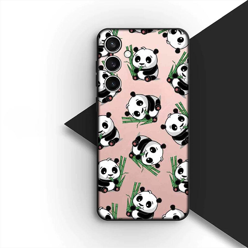 

Protective Cover for Xiaomi Poco C75 C65 C85 X7 X6 M8 F7 F8 Ultra F6 Pro Casing Phone Case Lovely Panda Cartoon Poco F6 Pro