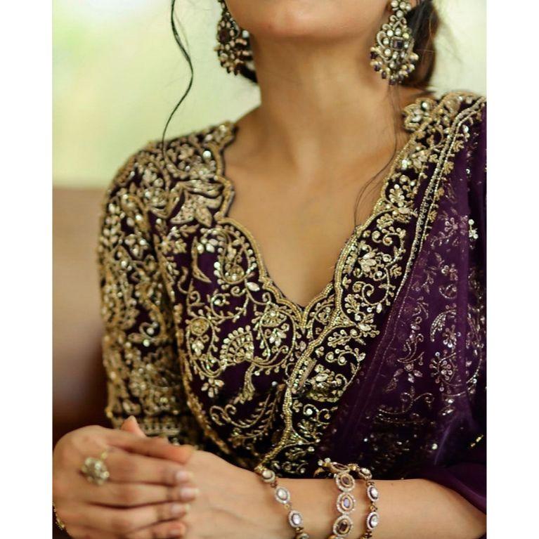 Stylish Unick and Party Wear Special Collation, ,Blouse (Need To Be Stitched As Per Size And Fit)