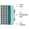 Plant Supports Water-Resistant Anti-Fade Easy To Install No Peculiar Smell Convenient Grow Upright Reusable Orchid Clip Fixing Stakes Home Supply