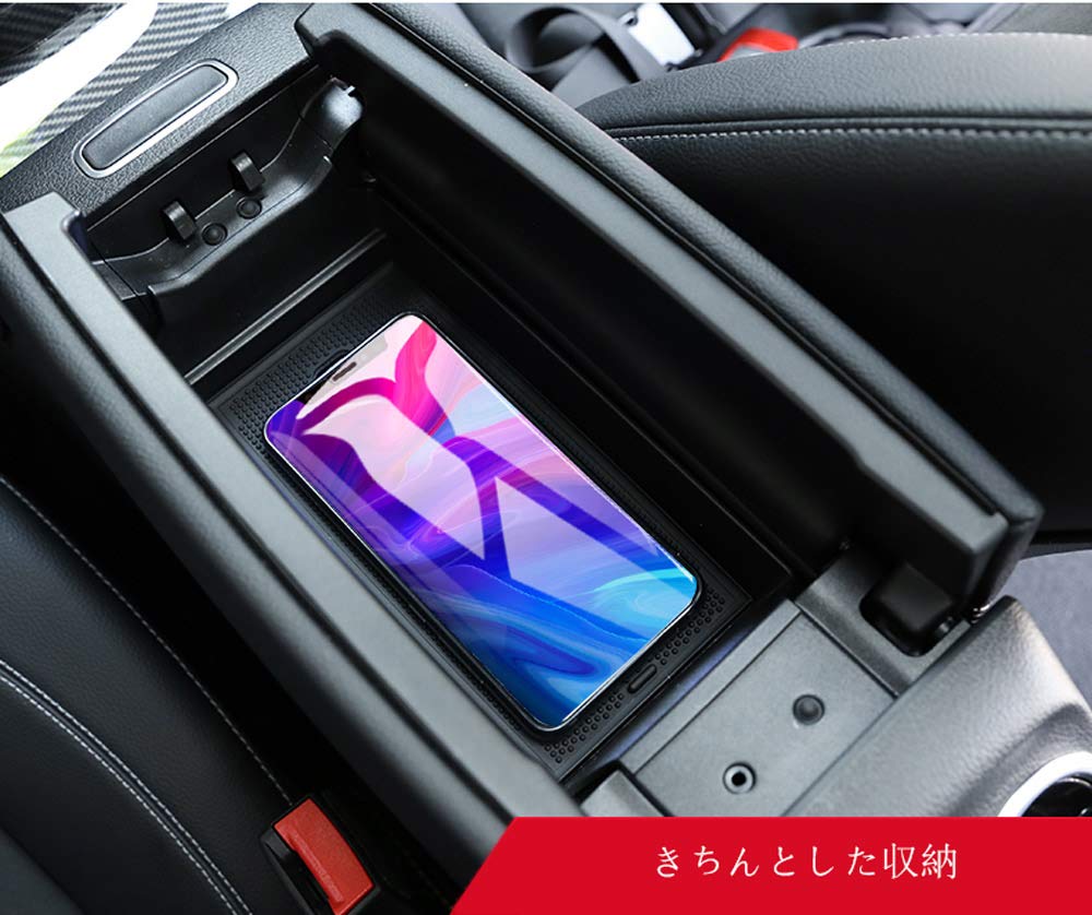 SHIFENG Car Plastic Armrest Storage Box Center Phone Tray for Mercedes Benz A B GLA CLA GLB Class W177 W247 H247 C118 X247 2020 2021 2022 2023
