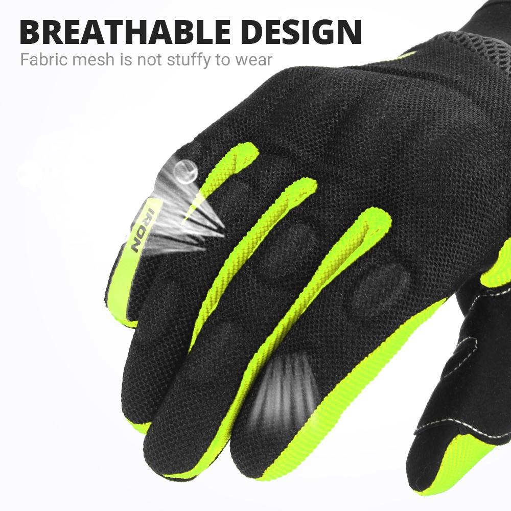 Gants de Moto Moto Écran Tactile Respirants Alimentés Moto Course Conduite Vélo Gants Protecteurs Été Hommes Cyclisme Gants