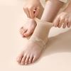 Silicone Heel Protector Mesh Gel Half Short Socks Feet Care Repair Cushion Pads Moisturizing Anti-wear Foot Cover Tools