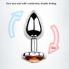 Anal Plug Heart-shaped Metal Butt Plug Adult Sex Toys Stainless Steel Anal Plug Stimulator Anal Sex Toys Prostate Massager Dildo