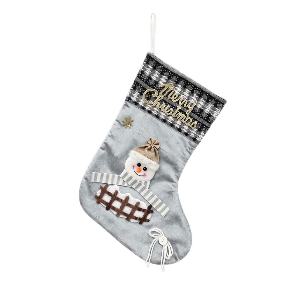 Christmas Stocking Hanging Ornament for Holiday Decor