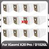 Compatible for Xiaomi X20 Pro Replacement Main Side Brush HEPA Filter Mop Pads Dust Bags Spare Parts Accessories