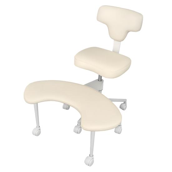 ADHD Desk Chair, ADHD Chair for Adults, Cross Legged Office Chair with Wheels, Criss Cross Desk Chair with Lumbar Support and Height Adjustable