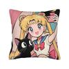 Sailor Moon Pillowcases  Kawaii Pillow Case For Living Room Chair Design Pillow Cover