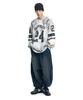 EASY NO EASY Washed Balloon Baggy Sweatpants - Black