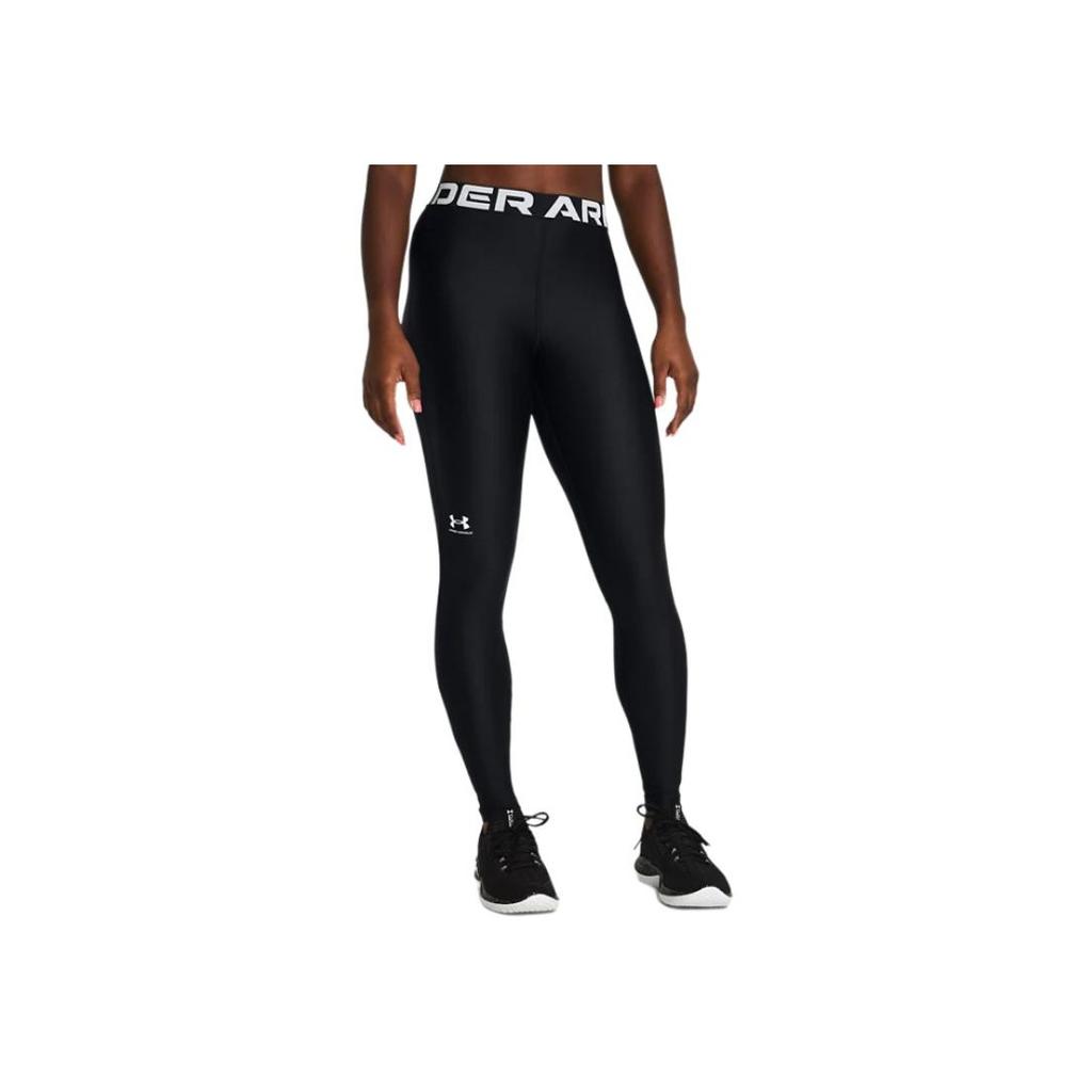 Under Armour HeatGear® Letter Logo Print Slim High Waist Leggings Women leggings Black 1383559-001
