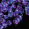 50Pcs/Bag 7X12Mm Colorful Bellflower Lampwork Beads Caps Glass Spacer Beads For Jewelry Making Diy Handmade Bracelets Hairpin