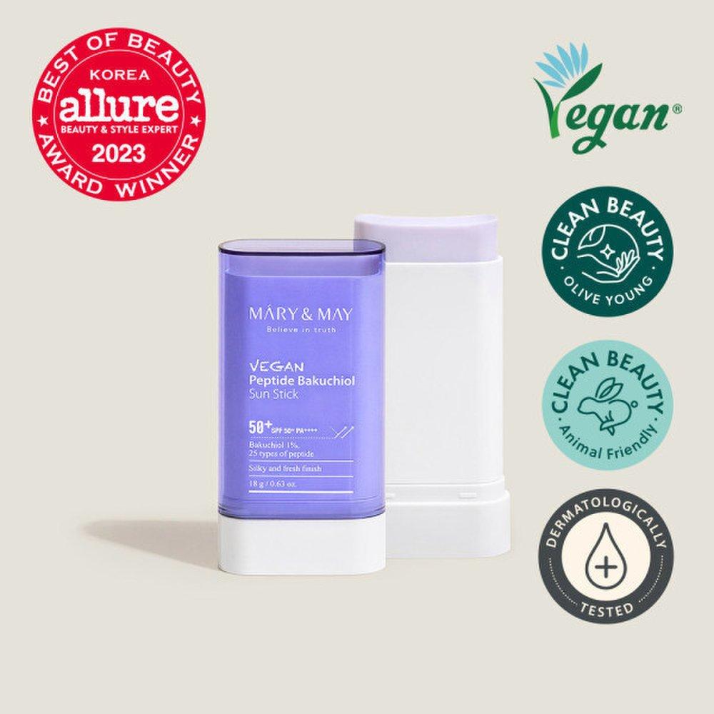

Mary & May Vegan Peptide Bakuchiol Sun Stick 18 г