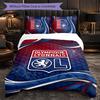 Lyon FC Themed Bedding 3Pcs Duvet Cover Set Decorative Bed Linen For Teen Room Home Decoration