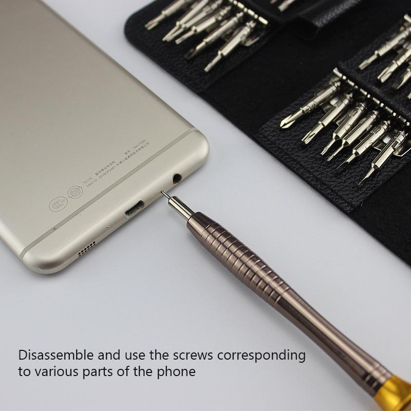 Schraubendreher-Set 25 in 1 Torx Multifunktionales Öffnungs-Reparaturwerkzeug-Set Präzisionsschraubendreher Für Handys Tablet-PC Handwerkzeuge