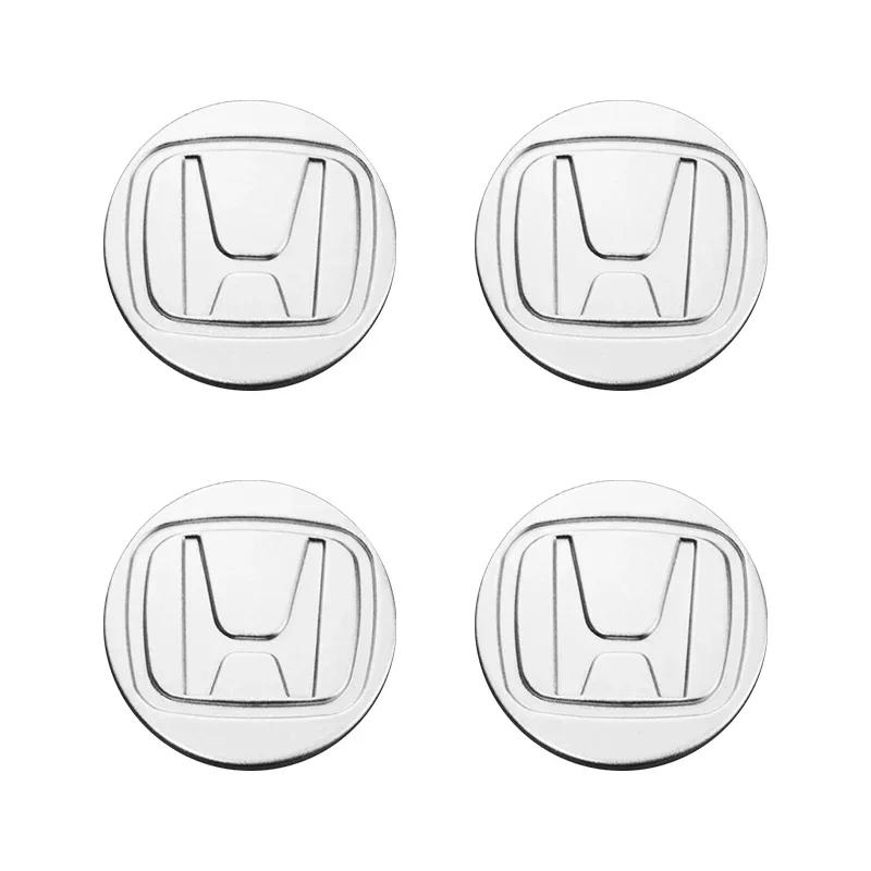 4Pcs/set 69mm 58mm Car Wheel Center Hub Caps Rims Cover Logo For Honda Civic Accord Fit CRV Jazz Odyssey Insight Legend HRV