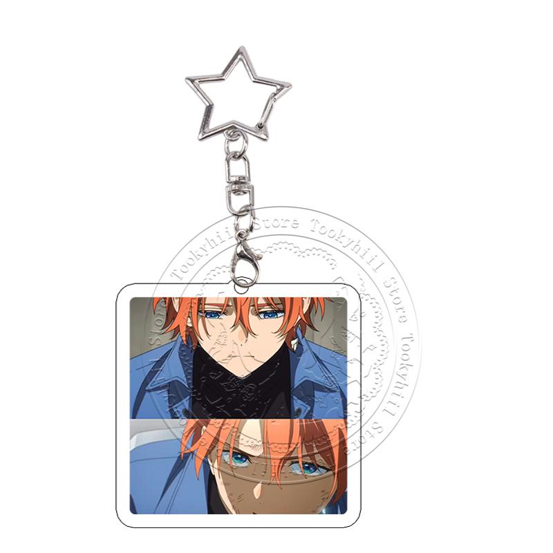 Marriagetoxin Acrylic Keychain Hikaru Gero Kinosaki Poster Keyring Kawaii Cartoon Role Pendant Decoration Accessories Girl Gift