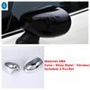 Chrome / Carbon Fiber Look Rearview Mirror / Rear Window Wiper / Door Bowl Cover Trim For Mini Cooper S F55 F56 F57 2014 -
