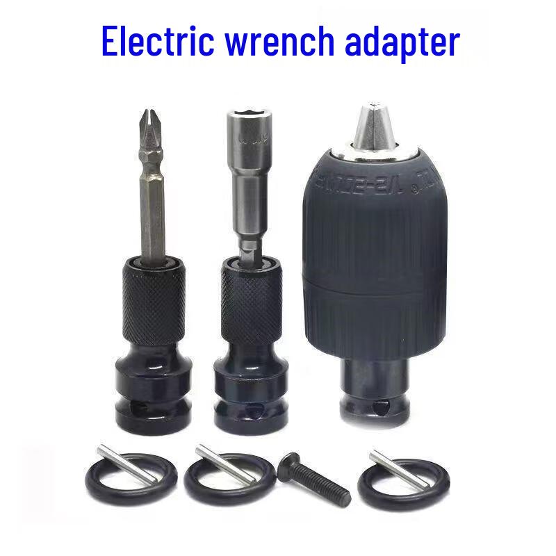 BUFAN Electric Wrench Self-locking Chuck Adapter Set