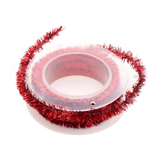 საშობაო Tinsel Ribbon Multi Color DIY Craft ნაძვის ხის მორთულობა ლითონის მავთული მოქნილი ფორმებისთვის დაბადების დღის სადღესასწაულო წვეულების დეკორი
