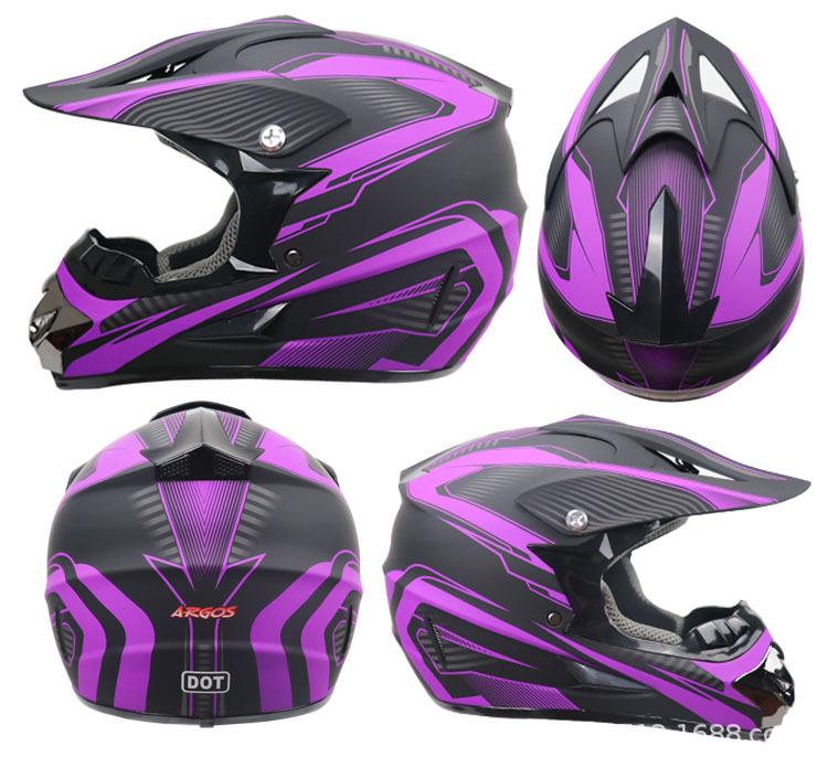 Cross-Border E-Commerce Off-Road Helmet: ATV, Mountain Bike, Downhill & Karting Helmet for Teenagers