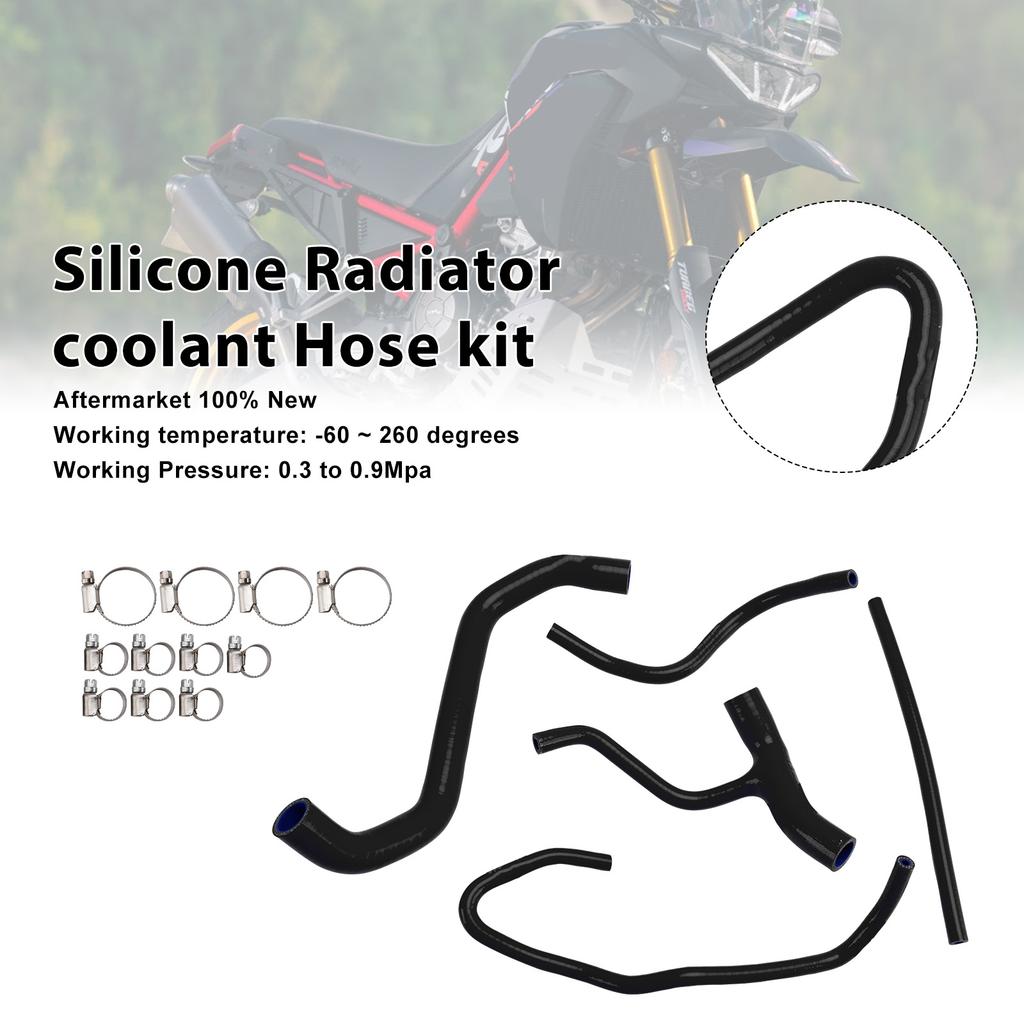 Silicone Radiator coolant Hose Fit For Aprilia Tuareg 660 2022-2025