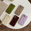 Niche INS Style Wave Shell Compatible with iPhone 16 Pro Max Phone Case Apple 15 New Model 14/15 Soft Case