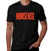 Nonsense T-Shirt Summer Clothes Anime Tshirt Mens Plain T Shirts