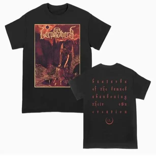 2026 Streetwear Lorna Shore Band Dead Core Rockband Amerikanisch Locker Herren Damen Marke T-Shirts Sommer Baumwolle T-Shirt Kleidung Oberteile