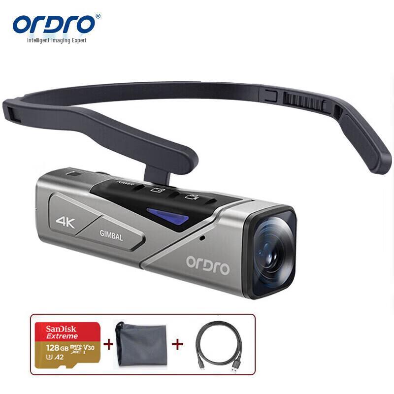 

ORDRO EP7 4K Head-Mounted Sports Camera (CN version)