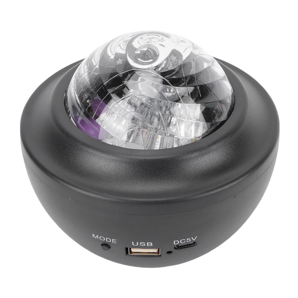 Projector Light Quiet Rechargeable Projection Night Light with Bluetooth Speaker Remote Control for Bedroom Sleeping