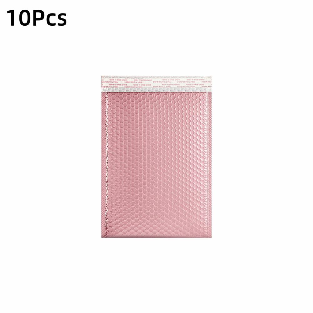 10Pcs Waterproof Bubble Mailers Pearlescent Film Shipping Bags Durable Foam Envelope