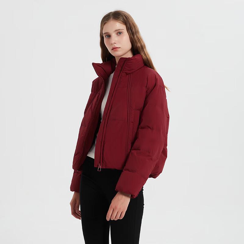 Yalu Women's Winter Stand Collar Short Down Jacket