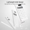 Portable 12 Bit Mute Calculator Pocket Ultra Thin Small Solar Calculator School Office Electronic Calculator Student Supplies