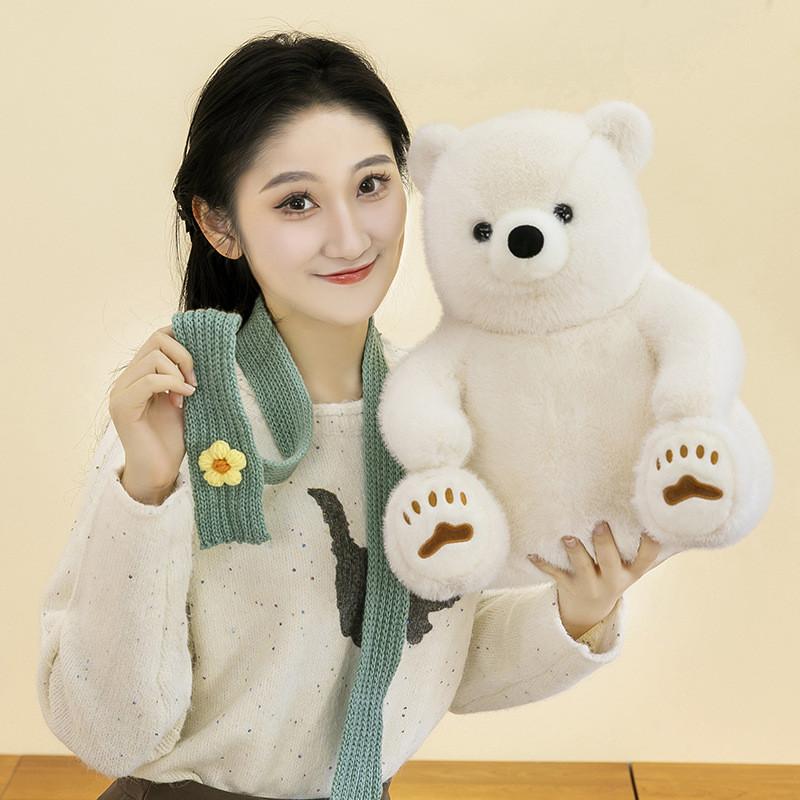 Polar Animal Bear Simulation Plush Doll Kids Birthday Gift Souvenir Home Decor