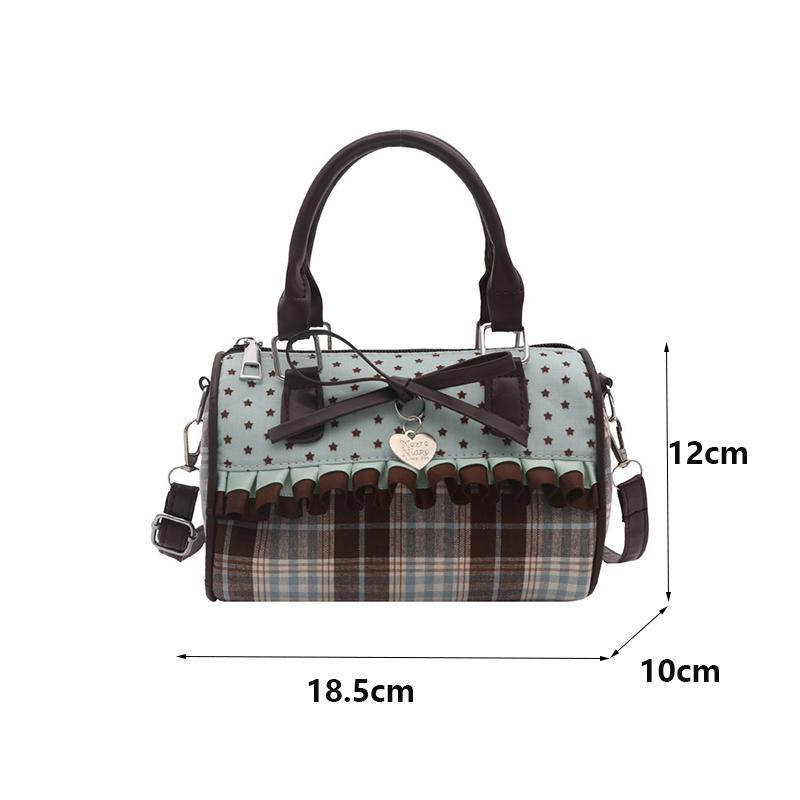Elegant Underarm Purse With Bowknot Detailing And Dots Design Multipurpose Shoulder Bag Practical PU Handbag