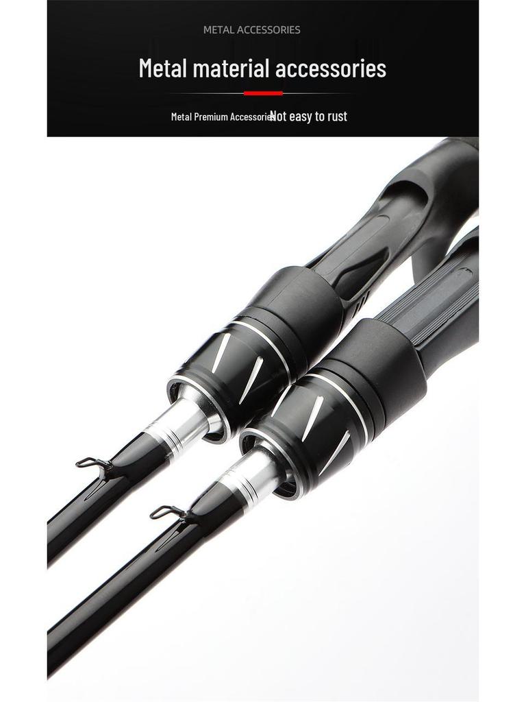 Carbon Fiber Lure Rod 2.1m for Bass and Mandarin Fish