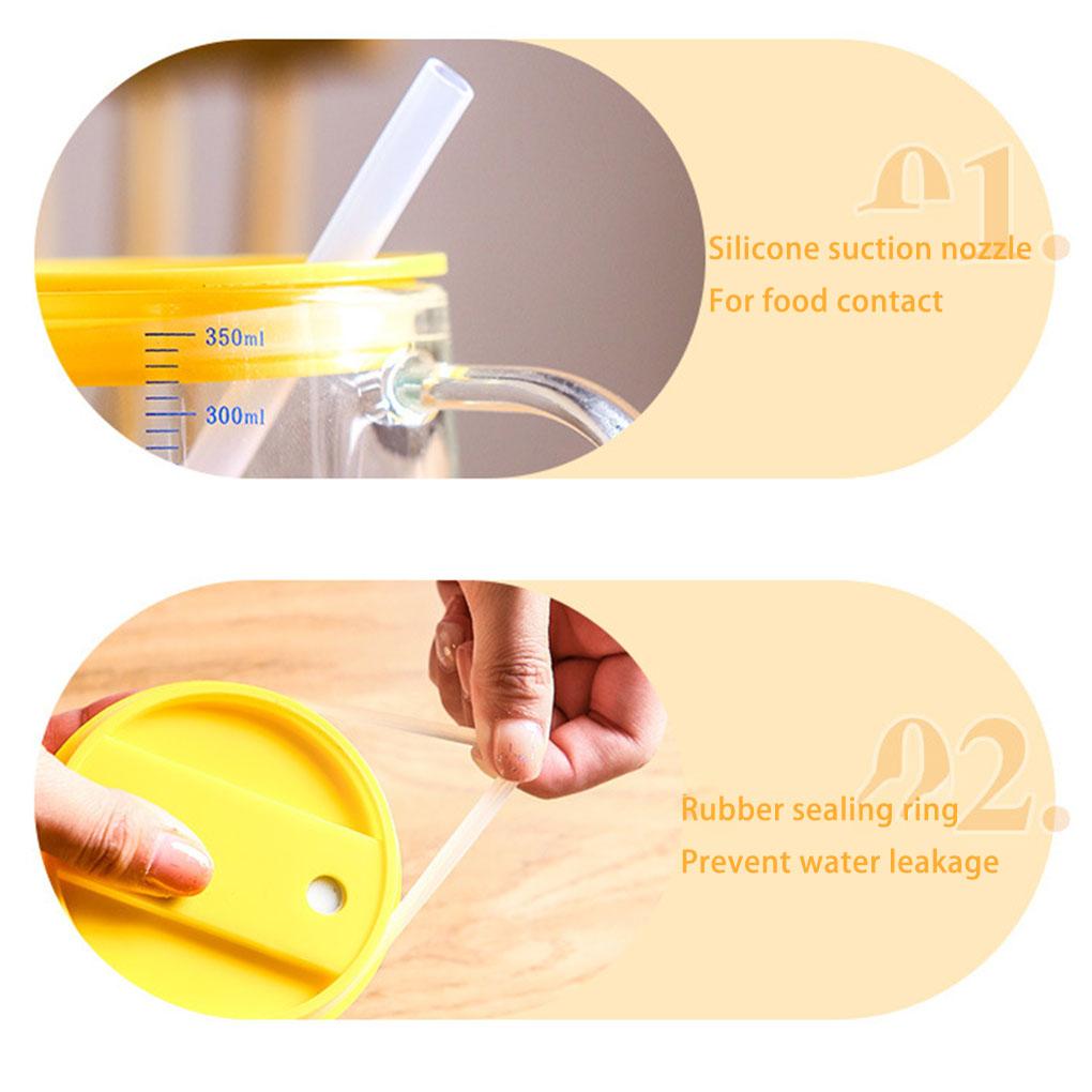 Roztomilý hrnek na vodu Přenosný zvířecí vzor Dětský náhradní šupinatý kolejní mléko káva snídaňový slámový hrnek na pití