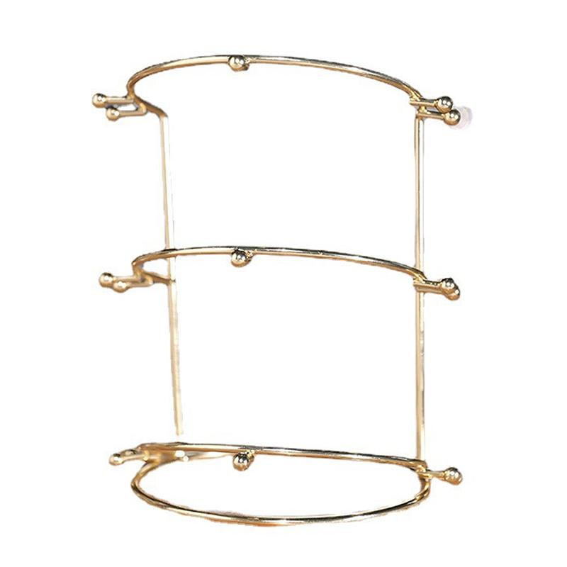 

Держатель для тиары в виде короны невесты, стойка для показа короны принцессы, органайзер для металлических золотых повязок золотой