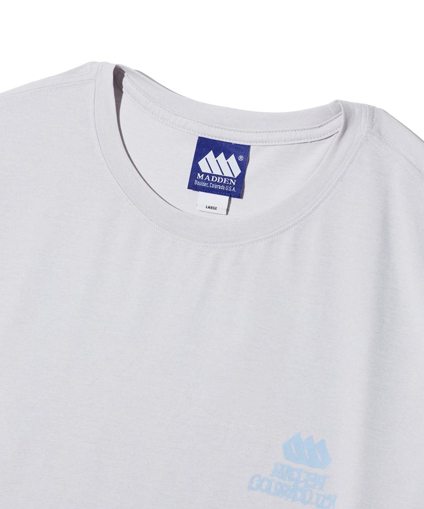 MADDEN Sketch Melange Askin T-Shirt Melange Gray