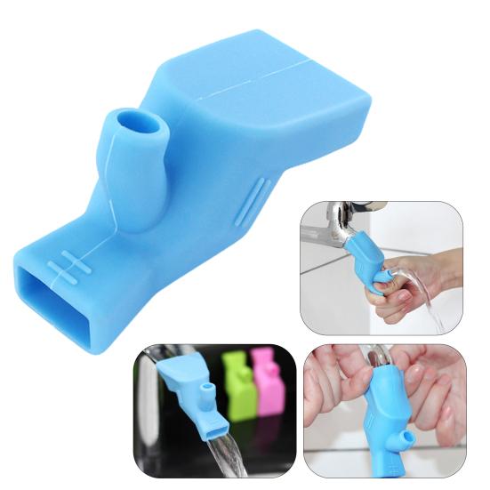 Eye-catching Water Diverter Smell-less Children Hand Washing Device Guide  Faucet Extender