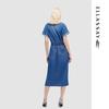 ELLASSAY Slimming Shirt Denim Dress