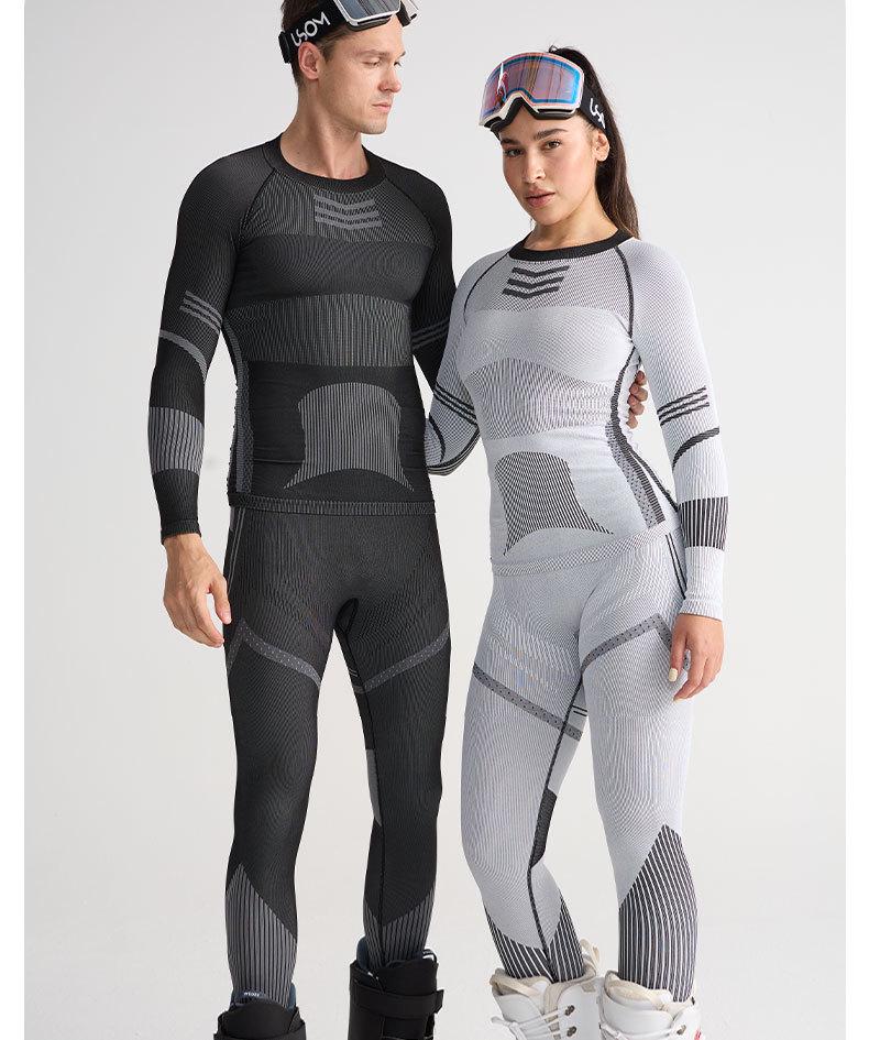 Quick-Dry Thermal Ski Compression Underwear: Breathable, Moisture-Wicking, and Warm for Autumn and Winter